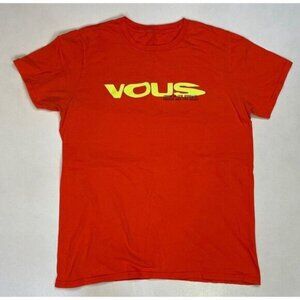 Vous Church Jesus Is Our Message Graphic T-shirt Men Medium Orange